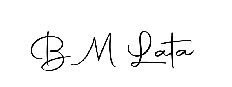 Check out images of Autograph of B M Lata name. Actor B M Lata Signature Style. Autography-DOLnW is a professional sign style online. B M Lata signature style 10 images and pictures png