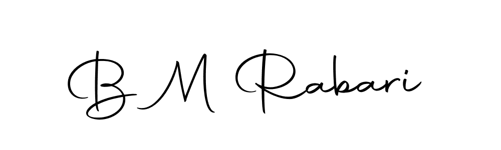 Use a signature maker to create a handwritten signature online. With this signature software, you can design (Autography-DOLnW) your own signature for name B M Rabari. B M Rabari signature style 10 images and pictures png