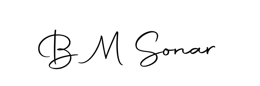 Also we have B M Sonar name is the best signature style. Create professional handwritten signature collection using Autography-DOLnW autograph style. B M Sonar signature style 10 images and pictures png