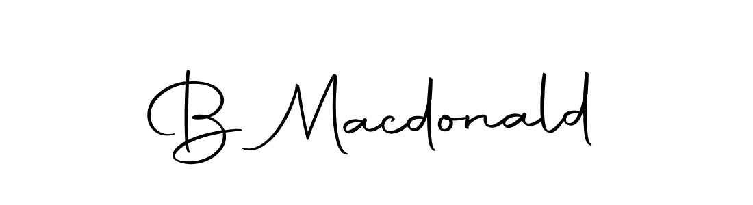 The best way (Autography-DOLnW) to make a short signature is to pick only two or three words in your name. The name B Macdonald include a total of six letters. For converting this name. B Macdonald signature style 10 images and pictures png