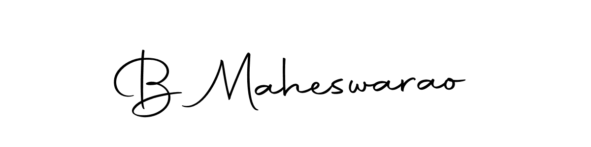 Design your own signature with our free online signature maker. With this signature software, you can create a handwritten (Autography-DOLnW) signature for name B Maheswarao. B Maheswarao signature style 10 images and pictures png