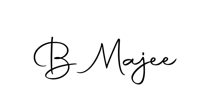 How to make B Majee name signature. Use Autography-DOLnW style for creating short signs online. This is the latest handwritten sign. B Majee signature style 10 images and pictures png