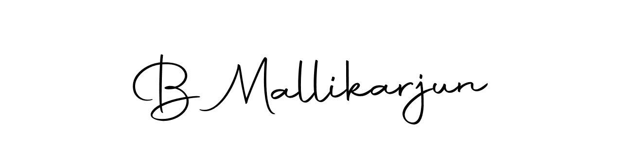 How to make B Mallikarjun signature? Autography-DOLnW is a professional autograph style. Create handwritten signature for B Mallikarjun name. B Mallikarjun signature style 10 images and pictures png