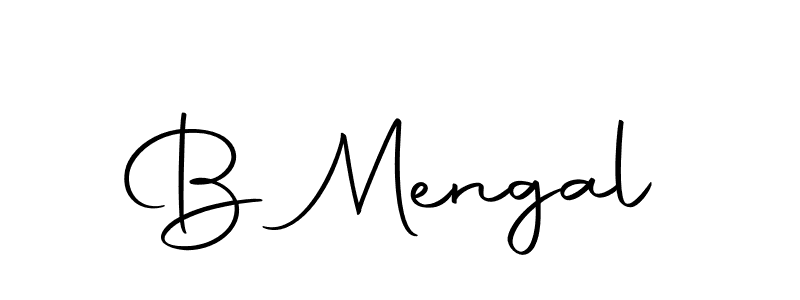 You should practise on your own different ways (Autography-DOLnW) to write your name (B Mengal) in signature. don't let someone else do it for you. B Mengal signature style 10 images and pictures png