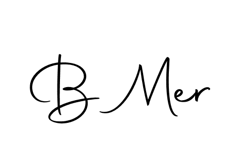 Design your own signature with our free online signature maker. With this signature software, you can create a handwritten (Autography-DOLnW) signature for name B Mer. B Mer signature style 10 images and pictures png