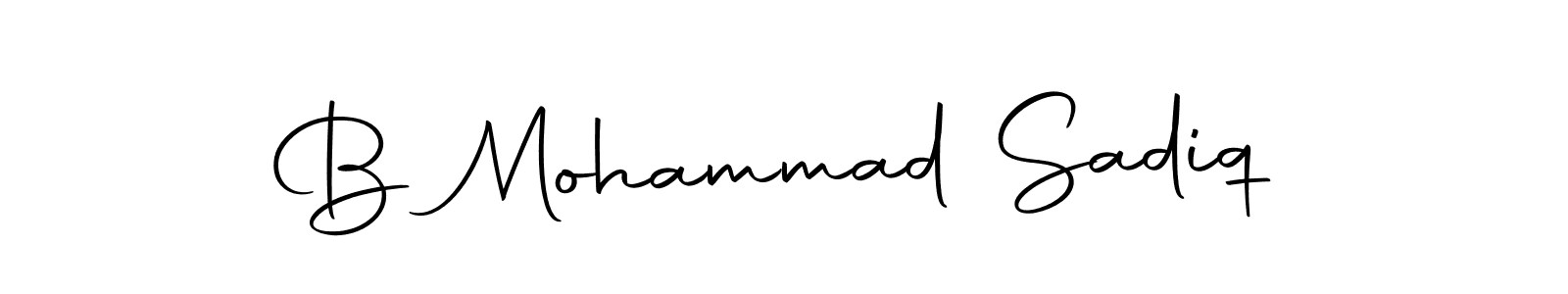 Also You can easily find your signature by using the search form. We will create B Mohammad Sadiq name handwritten signature images for you free of cost using Autography-DOLnW sign style. B Mohammad Sadiq signature style 10 images and pictures png