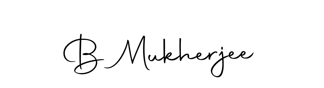Autography-DOLnW is a professional signature style that is perfect for those who want to add a touch of class to their signature. It is also a great choice for those who want to make their signature more unique. Get B Mukherjee name to fancy signature for free. B Mukherjee signature style 10 images and pictures png
