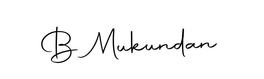 Here are the top 10 professional signature styles for the name B Mukundan. These are the best autograph styles you can use for your name. B Mukundan signature style 10 images and pictures png