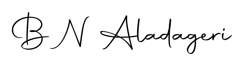 Use a signature maker to create a handwritten signature online. With this signature software, you can design (Autography-DOLnW) your own signature for name B N Aladageri. B N Aladageri signature style 10 images and pictures png