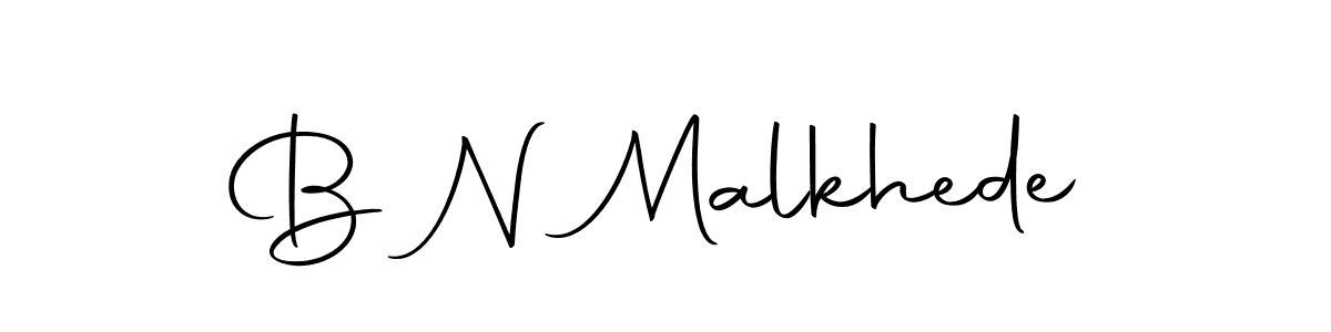 How to make B N Malkhede signature? Autography-DOLnW is a professional autograph style. Create handwritten signature for B N Malkhede name. B N Malkhede signature style 10 images and pictures png