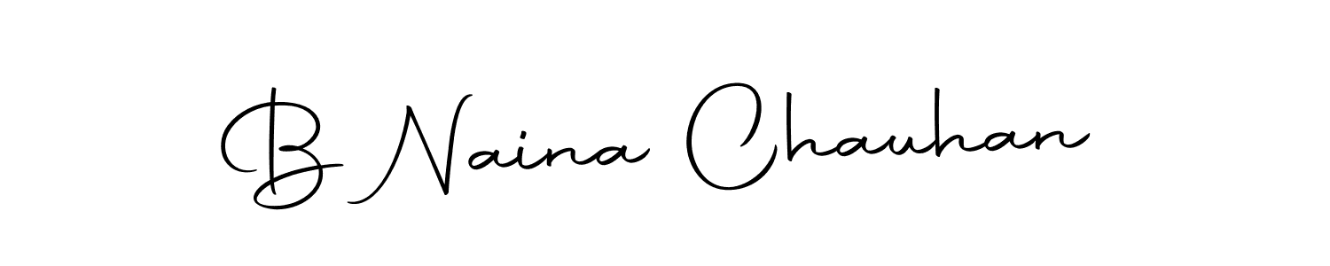 if you are searching for the best signature style for your name B Naina Chauhan. so please give up your signature search. here we have designed multiple signature styles  using Autography-DOLnW. B Naina Chauhan signature style 10 images and pictures png