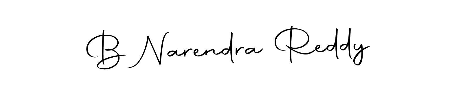 The best way (Autography-DOLnW) to make a short signature is to pick only two or three words in your name. The name B Narendra Reddy include a total of six letters. For converting this name. B Narendra Reddy signature style 10 images and pictures png