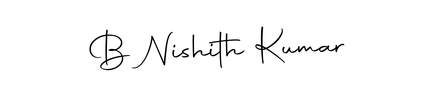 Once you've used our free online signature maker to create your best signature Autography-DOLnW style, it's time to enjoy all of the benefits that B Nishith Kumar name signing documents. B Nishith Kumar signature style 10 images and pictures png