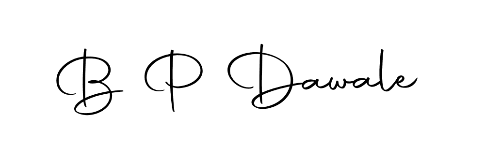 Use a signature maker to create a handwritten signature online. With this signature software, you can design (Autography-DOLnW) your own signature for name B P Dawale. B P Dawale signature style 10 images and pictures png