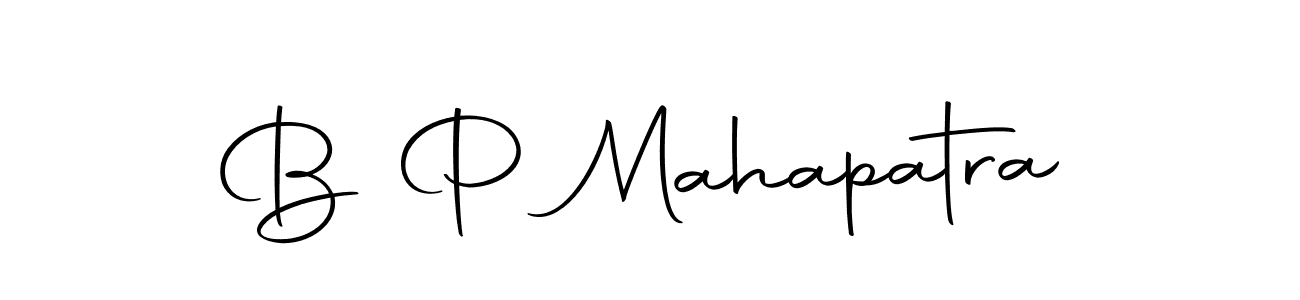 You should practise on your own different ways (Autography-DOLnW) to write your name (B P Mahapatra) in signature. don't let someone else do it for you. B P Mahapatra signature style 10 images and pictures png