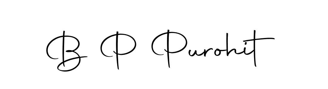 Make a beautiful signature design for name B P Purohit. Use this online signature maker to create a handwritten signature for free. B P Purohit signature style 10 images and pictures png