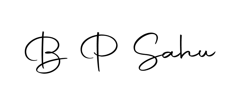 How to make B P Sahu name signature. Use Autography-DOLnW style for creating short signs online. This is the latest handwritten sign. B P Sahu signature style 10 images and pictures png