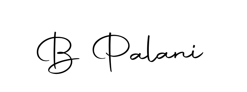 How to make B Palani signature? Autography-DOLnW is a professional autograph style. Create handwritten signature for B Palani name. B Palani signature style 10 images and pictures png