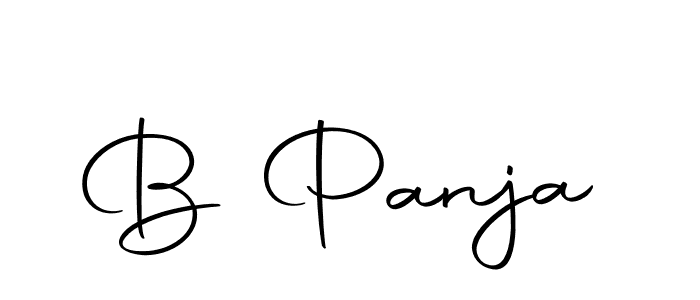 Also we have B Panja name is the best signature style. Create professional handwritten signature collection using Autography-DOLnW autograph style. B Panja signature style 10 images and pictures png