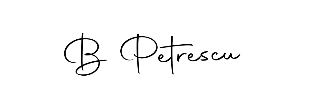 How to make B Petrescu signature? Autography-DOLnW is a professional autograph style. Create handwritten signature for B Petrescu name. B Petrescu signature style 10 images and pictures png