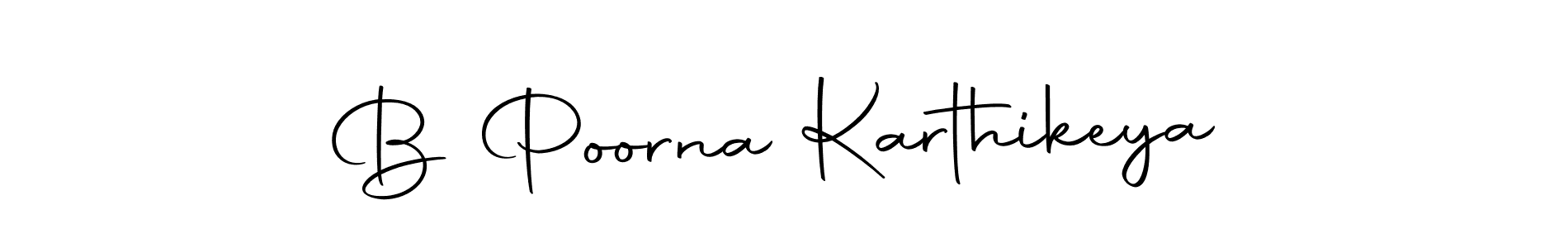 You can use this online signature creator to create a handwritten signature for the name B Poorna Karthikeya. This is the best online autograph maker. B Poorna Karthikeya signature style 10 images and pictures png