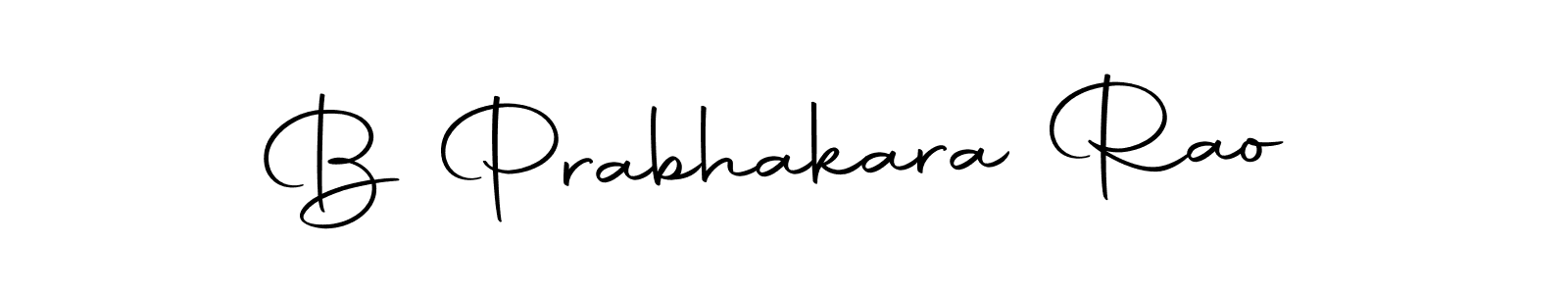 Make a beautiful signature design for name B Prabhakara Rao. Use this online signature maker to create a handwritten signature for free. B Prabhakara Rao signature style 10 images and pictures png