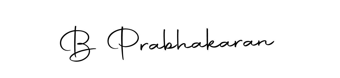 Make a beautiful signature design for name B Prabhakaran. Use this online signature maker to create a handwritten signature for free. B Prabhakaran signature style 10 images and pictures png