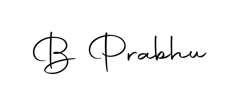 The best way (Autography-DOLnW) to make a short signature is to pick only two or three words in your name. The name B Prabhu include a total of six letters. For converting this name. B Prabhu signature style 10 images and pictures png