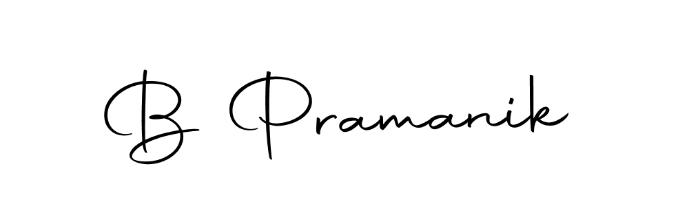 Make a beautiful signature design for name B Pramanik. With this signature (Autography-DOLnW) style, you can create a handwritten signature for free. B Pramanik signature style 10 images and pictures png