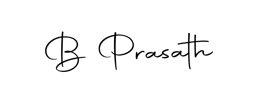 Also we have B Prasath name is the best signature style. Create professional handwritten signature collection using Autography-DOLnW autograph style. B Prasath signature style 10 images and pictures png
