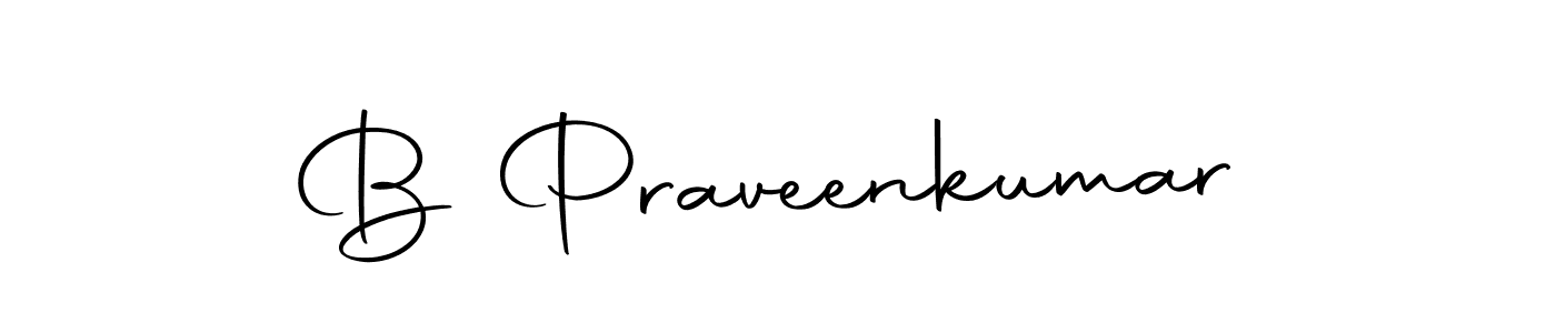 How to make B Praveenkumar signature? Autography-DOLnW is a professional autograph style. Create handwritten signature for B Praveenkumar name. B Praveenkumar signature style 10 images and pictures png