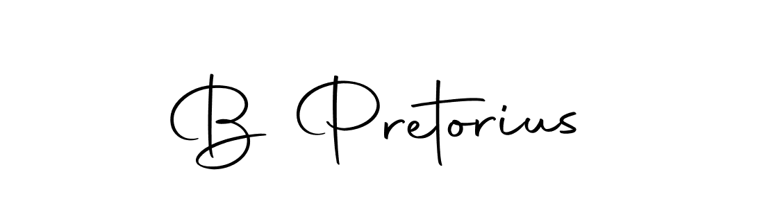 if you are searching for the best signature style for your name B Pretorius. so please give up your signature search. here we have designed multiple signature styles  using Autography-DOLnW. B Pretorius signature style 10 images and pictures png