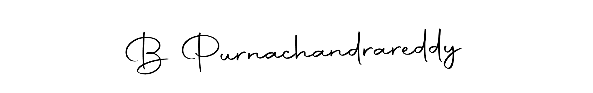 if you are searching for the best signature style for your name B Purnachandrareddy. so please give up your signature search. here we have designed multiple signature styles  using Autography-DOLnW. B Purnachandrareddy signature style 10 images and pictures png