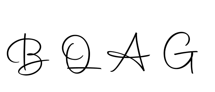 Make a beautiful signature design for name B Q A G. Use this online signature maker to create a handwritten signature for free. B Q A G signature style 10 images and pictures png