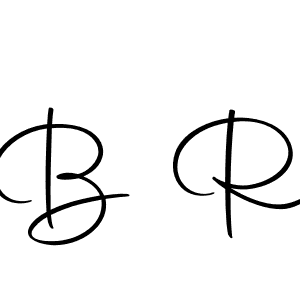 Make a beautiful signature design for name B R. With this signature (Autography-DOLnW) style, you can create a handwritten signature for free. B R signature style 10 images and pictures png