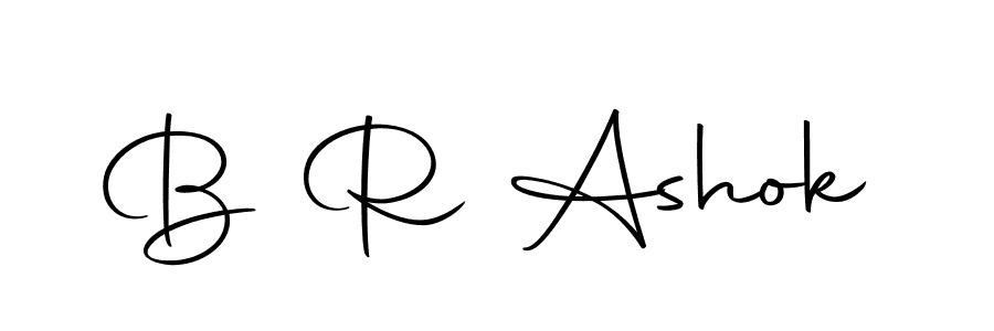 The best way (Autography-DOLnW) to make a short signature is to pick only two or three words in your name. The name B R Ashok include a total of six letters. For converting this name. B R Ashok signature style 10 images and pictures png