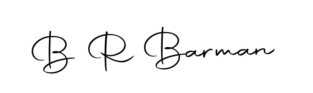 How to make B R Barman signature? Autography-DOLnW is a professional autograph style. Create handwritten signature for B R Barman name. B R Barman signature style 10 images and pictures png