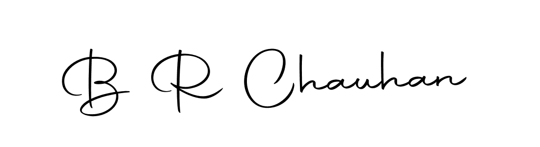 Make a beautiful signature design for name B R Chauhan. With this signature (Autography-DOLnW) style, you can create a handwritten signature for free. B R Chauhan signature style 10 images and pictures png
