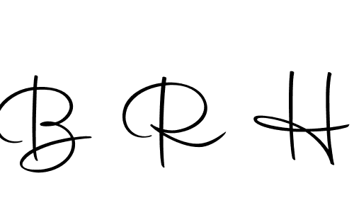 How to make B R H name signature. Use Autography-DOLnW style for creating short signs online. This is the latest handwritten sign. B R H signature style 10 images and pictures png