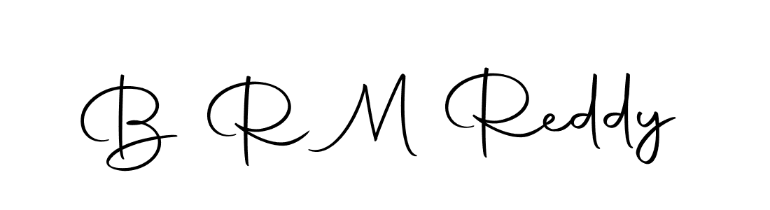 Make a beautiful signature design for name B R M Reddy. With this signature (Autography-DOLnW) style, you can create a handwritten signature for free. B R M Reddy signature style 10 images and pictures png