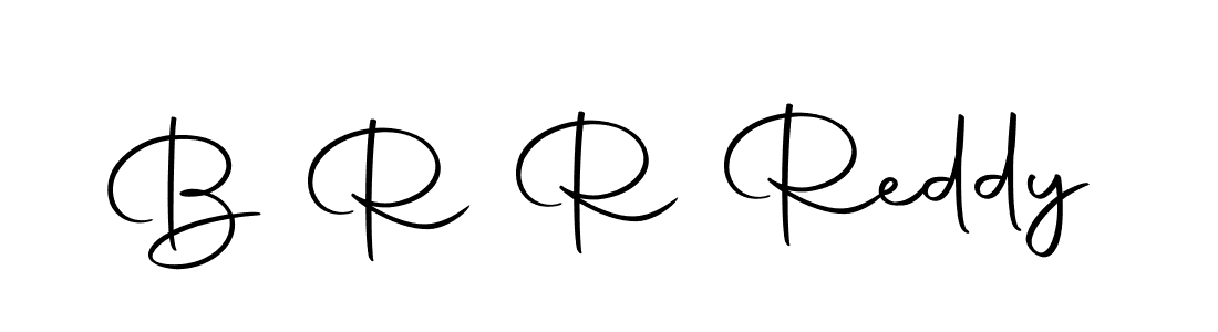 Create a beautiful signature design for name B R R Reddy. With this signature (Autography-DOLnW) fonts, you can make a handwritten signature for free. B R R Reddy signature style 10 images and pictures png