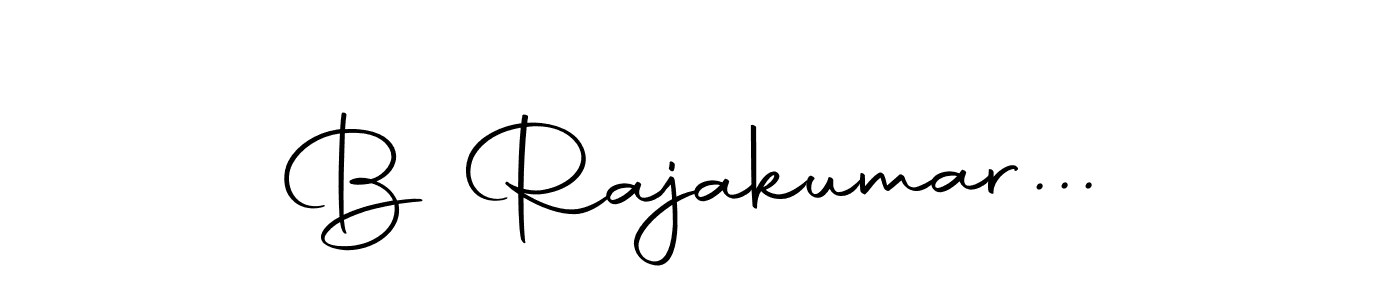 How to make B Rajakumar... signature? Autography-DOLnW is a professional autograph style. Create handwritten signature for B Rajakumar... name. B Rajakumar... signature style 10 images and pictures png