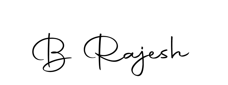 Use a signature maker to create a handwritten signature online. With this signature software, you can design (Autography-DOLnW) your own signature for name B Rajesh. B Rajesh signature style 10 images and pictures png