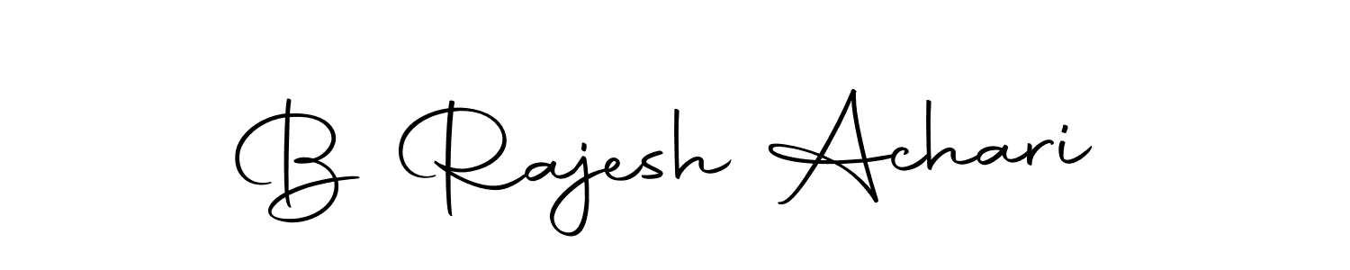 This is the best signature style for the B Rajesh Achari name. Also you like these signature font (Autography-DOLnW). Mix name signature. B Rajesh Achari signature style 10 images and pictures png