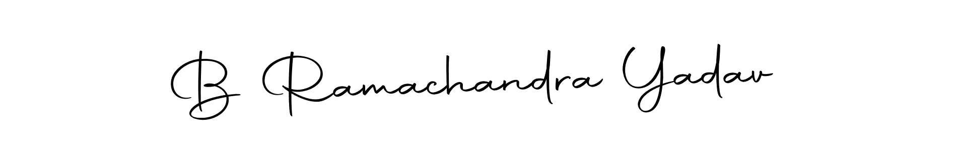 Make a beautiful signature design for name B Ramachandra Yadav. Use this online signature maker to create a handwritten signature for free. B Ramachandra Yadav signature style 10 images and pictures png