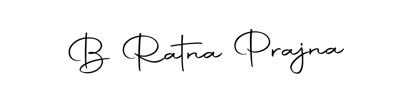 Make a beautiful signature design for name B Ratna Prajna. With this signature (Autography-DOLnW) style, you can create a handwritten signature for free. B Ratna Prajna signature style 10 images and pictures png
