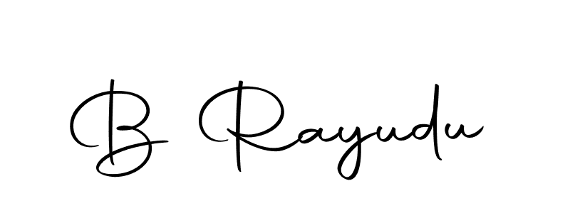 Autography-DOLnW is a professional signature style that is perfect for those who want to add a touch of class to their signature. It is also a great choice for those who want to make their signature more unique. Get B Rayudu name to fancy signature for free. B Rayudu signature style 10 images and pictures png