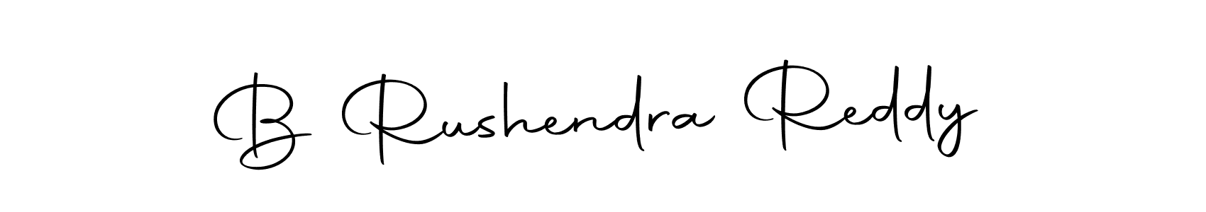 Autography-DOLnW is a professional signature style that is perfect for those who want to add a touch of class to their signature. It is also a great choice for those who want to make their signature more unique. Get B Rushendra Reddy name to fancy signature for free. B Rushendra Reddy signature style 10 images and pictures png