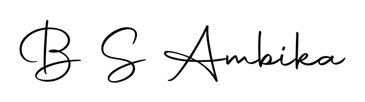 How to Draw B S Ambika signature style? Autography-DOLnW is a latest design signature styles for name B S Ambika. B S Ambika signature style 10 images and pictures png