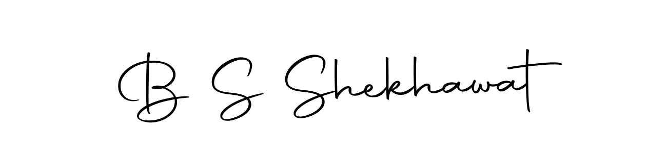 The best way (Autography-DOLnW) to make a short signature is to pick only two or three words in your name. The name B S Shekhawat include a total of six letters. For converting this name. B S Shekhawat signature style 10 images and pictures png